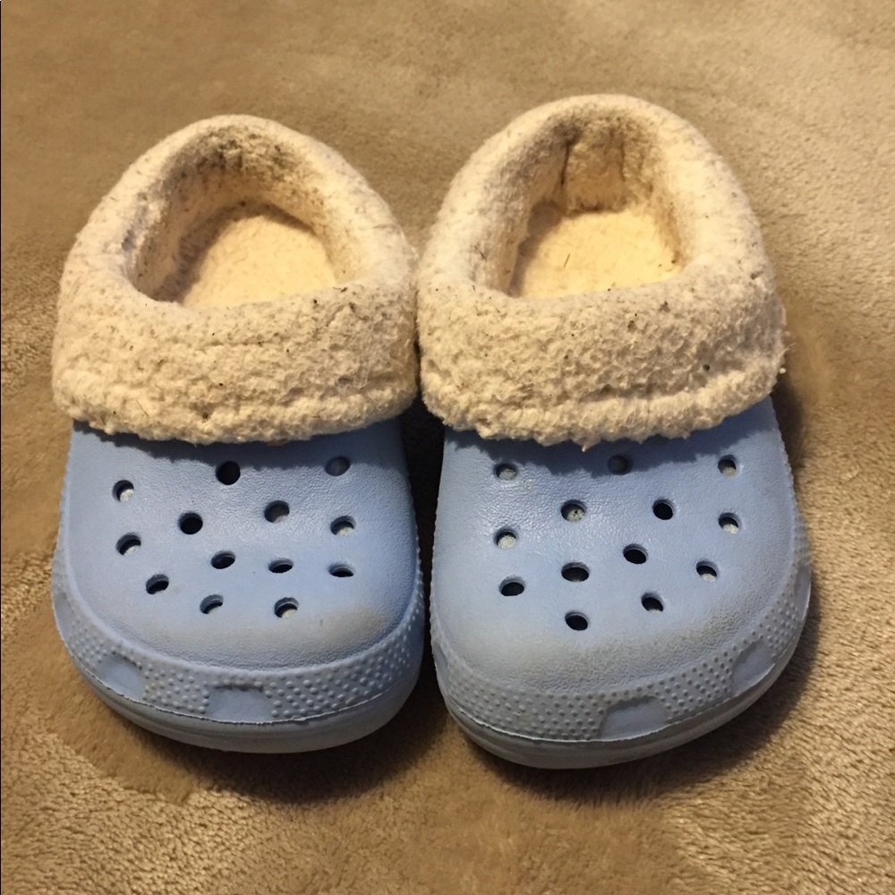 CROCS Kids Lined Slip-Ons